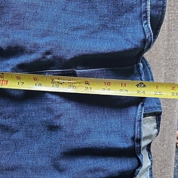 I.N.C. International Concepts Puff-Sleeve Denim Blazer 4X Jeans Jacket Womens - Picture 8 of 8